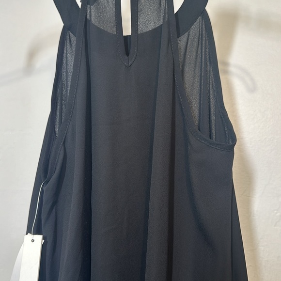 Aqua Women’s Black Sleeveless Top Strings Black NEW W TAGS size XS - Picture 12 of 12